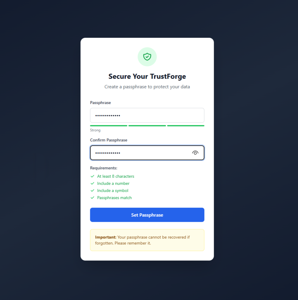 Password Creation